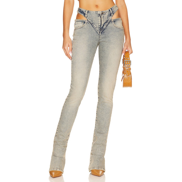 Retrofete 'Britney' Grey Pant Size 25